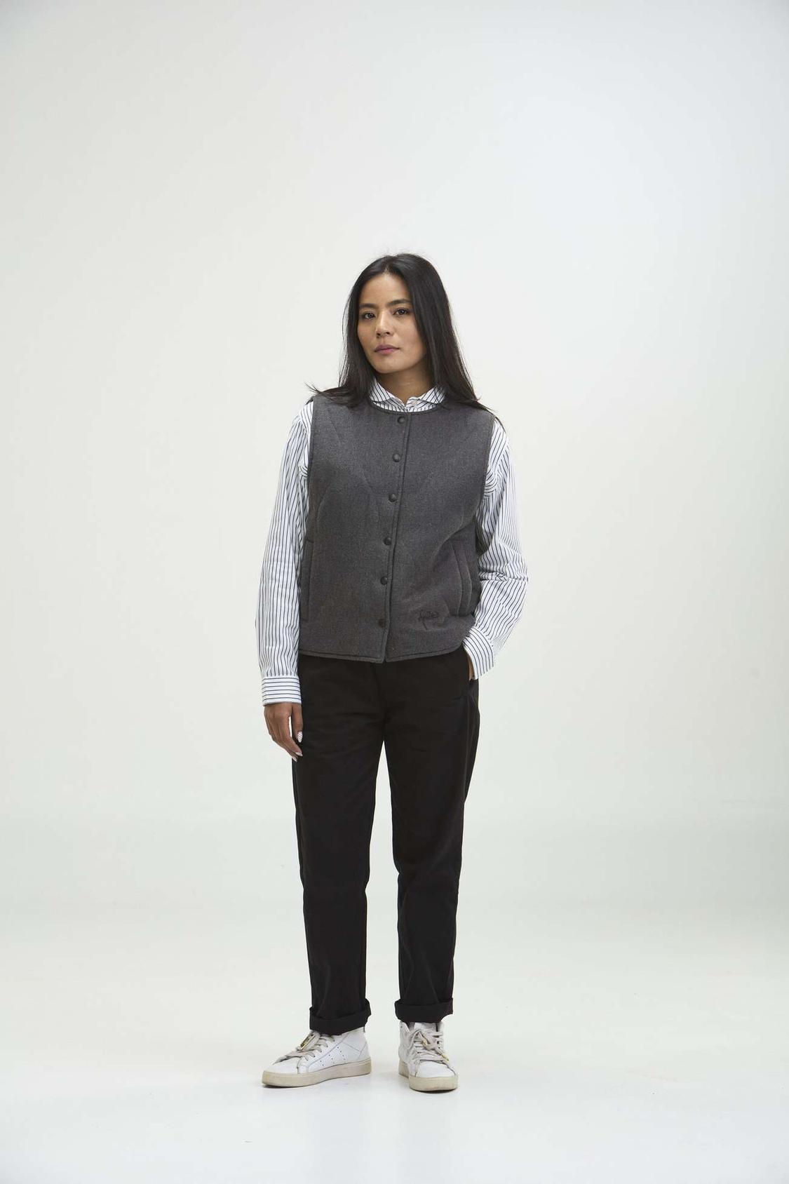 Arniko Jin Plus Pants Black Unisex Bio-Baumwolle schwarz